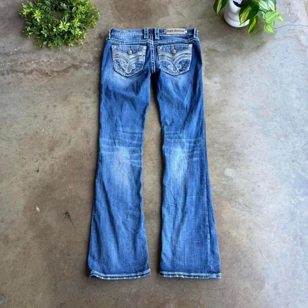 Vintage y2k grunge Rock Revival bootcut jeans